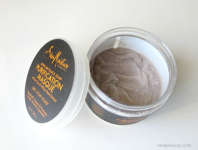 Shea Moisture African Black Soap Purification Masque Review #naturalhair #sheamoisture