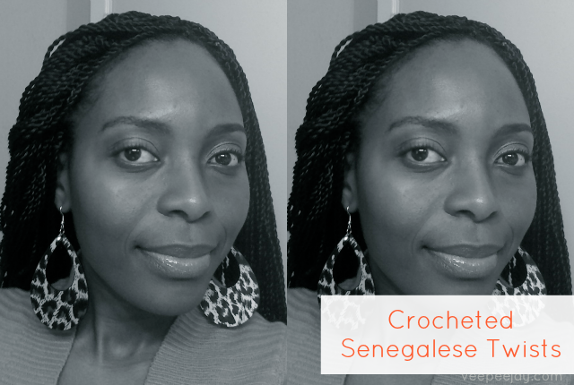Crocheted Senegalese Twists