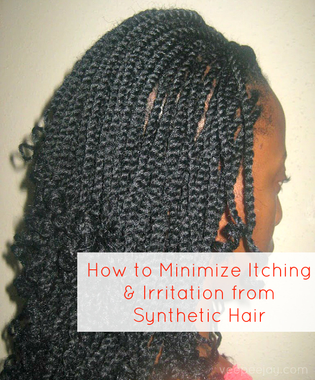 How to Minimize Itching from Synthetic Hair.