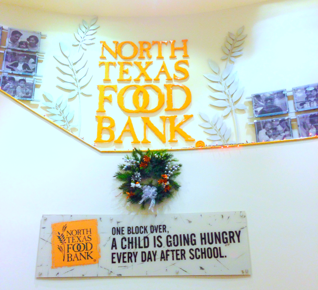 Volunteering at the North Texas Food Bank is a great way to give back especially during the holidays.
