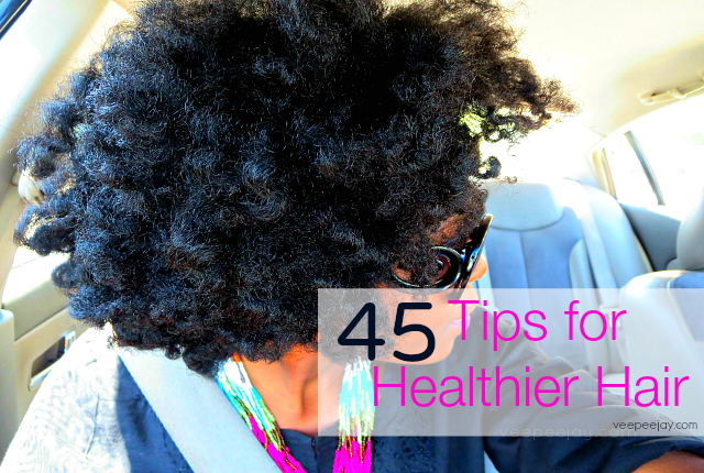 Tips for Healthier Natural Hair