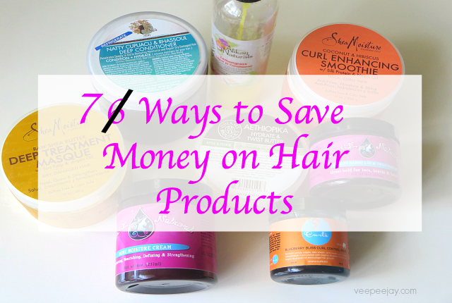 Saving Money on Natural Hair Products