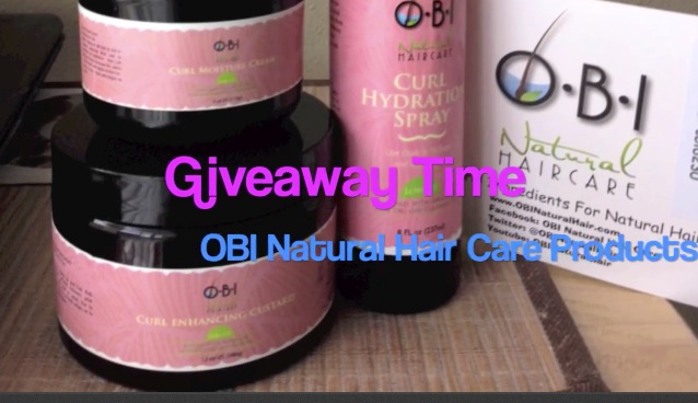 Giveaway: OBI Natural Hair Care Products