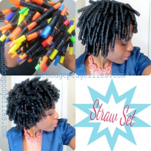 natural curls #straw set - Kevo Haircuts Stylist