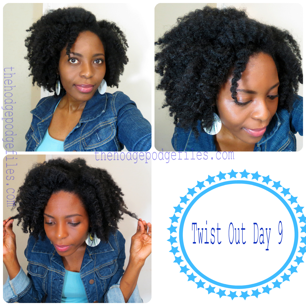 Less is More. Twist out Day 9 and Counting?