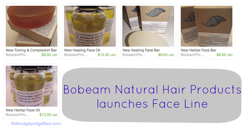 Bobeam Natural Hair Products Launches Face Line