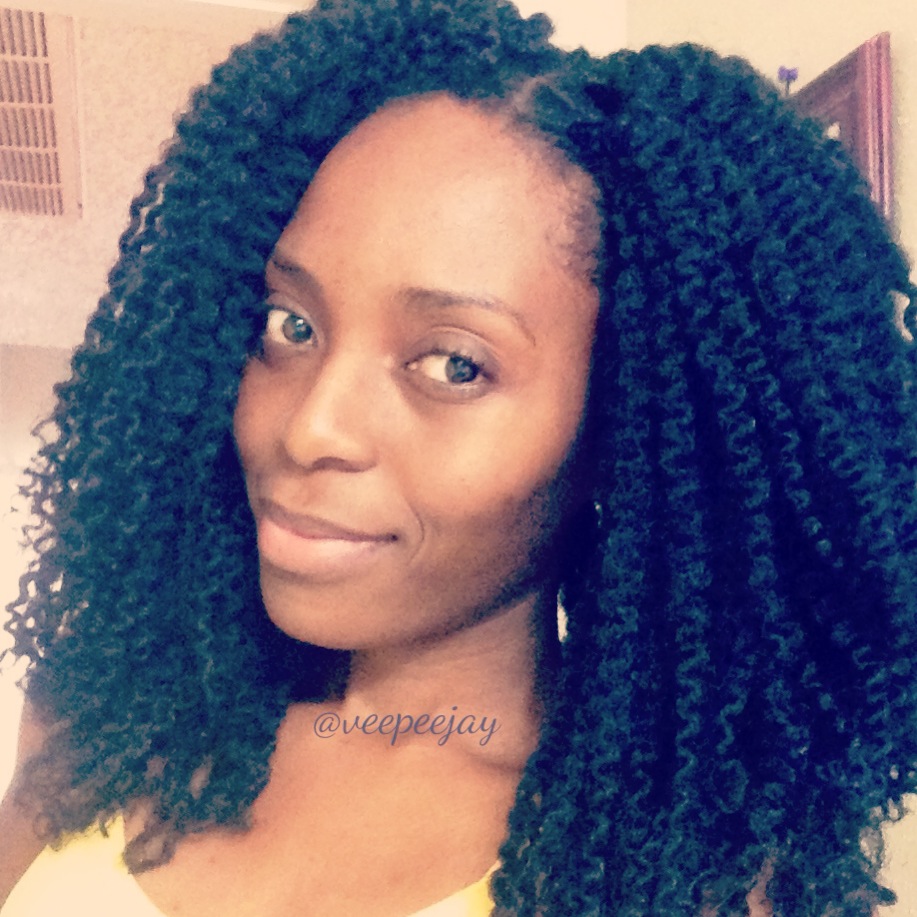 Crochet braids with Marley Hair (Two Versions)