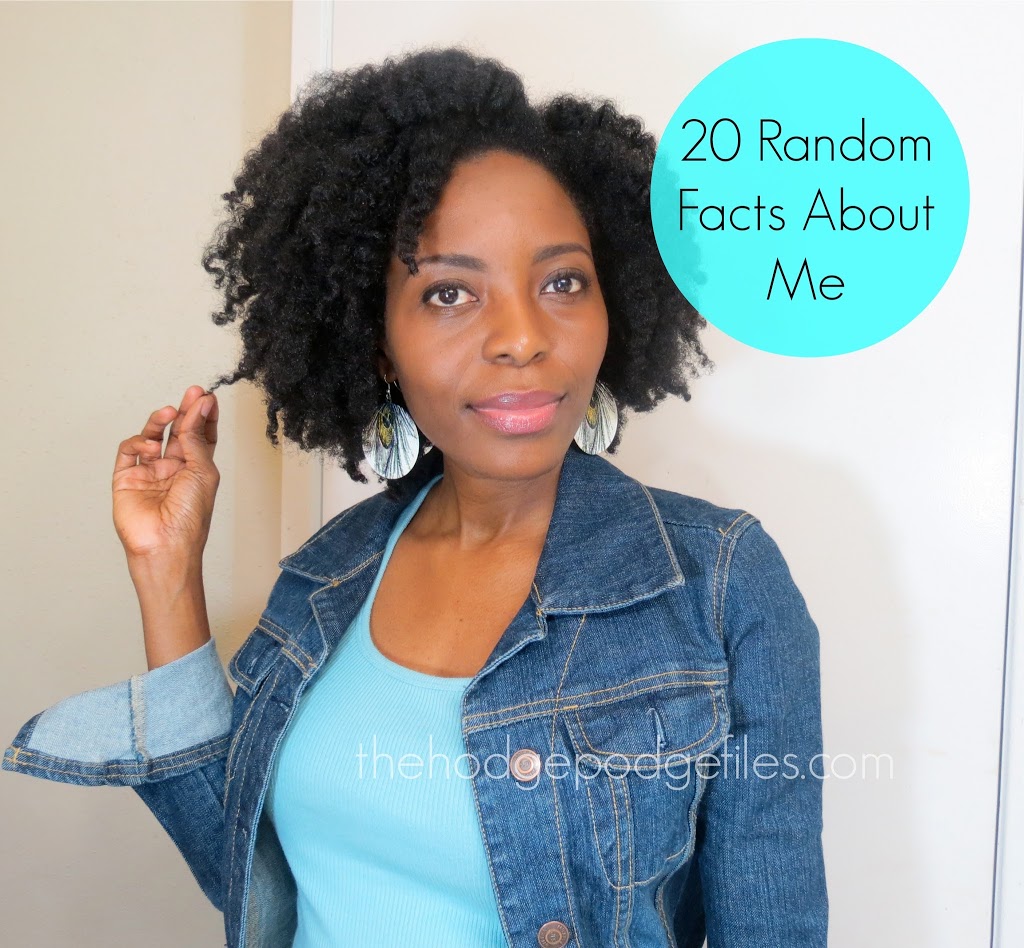 20 Random Facts About Me