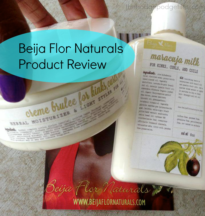 Product Review ◊ Beija Flor Naturals Creme Brulee + Maracuja Hair Milk