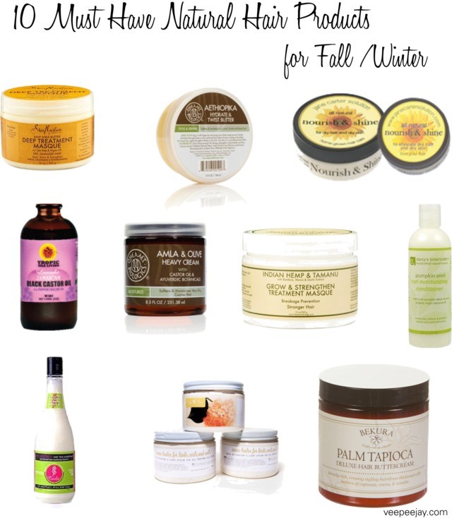 10 Must Have Natural Hair Products for Fall & Winter