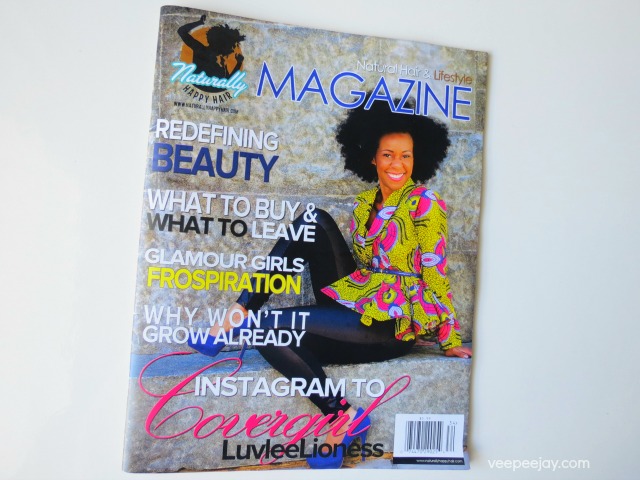 Naturally Happy Hair Magazine Feature + Giveaway *Closed*