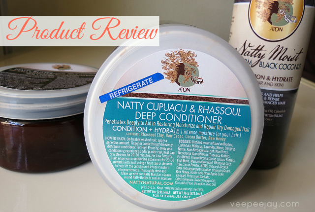 Natty Cupuacu & Rhassoul Deep Conditioner Review