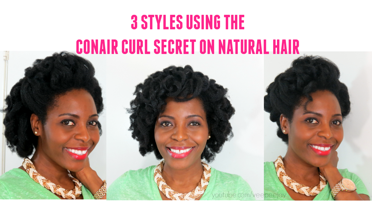 Using the Conair Curl Secret on Natural Hair